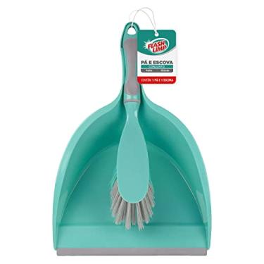 Imagem de Flash Limp Conjunto 2 Peças Limpeza Diária Pá E Escova Lav6591 Verde