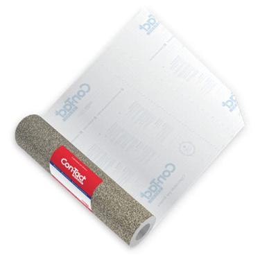 Imagem de Con-Tact Papel Adesivo Glitter, Prata 45cm x 10m – Rolo Autocolante Multiuso para DIY, Artesanato, Revestimento e Decoração – 270200C