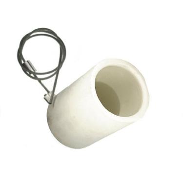 Imagem de Leviton 22P22-W Série 22 Santoprene fêmea, tampa protetora, nariz esférico, branco