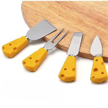 Imagem de Kit Facas de Queijo em Inox - 4 Peças - Wincy