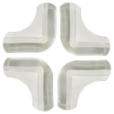 Imagem de Protetor De Quina Para Uso Em Móveis Quadrados 04Pçs