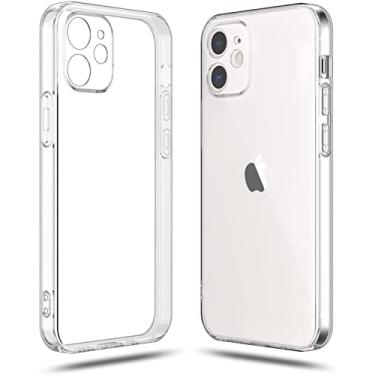 Imagem de Capa Tpu Fosca Para Iphone 12 Mini com Tela de 5.4" Polegadas - Capinha Case De Proteção Ultra Fina Slim Material Silicone Fosco