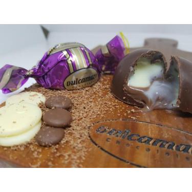 Imagem de Trufa De Chocolate Branco E Preto 35G - Dulcamaro Chocolates