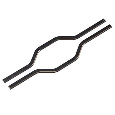 Imagem de Trilhos da estrutura do chassi do carro rc latão estável fácil de instalar acessórios rc, leve, não é fácil de danificar, não é fácil de deformar, para axial scx24 c10 axl00006 axl00001 1/24 rc c