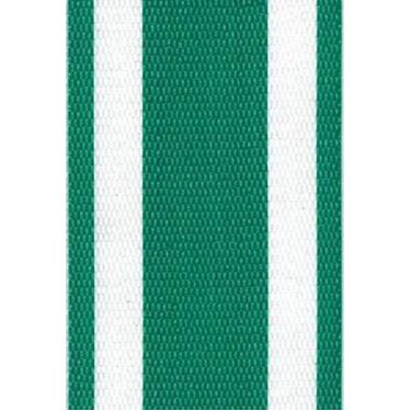 Imagem de Correia de substituição para cadeira dos EUA - tiras resistentes a UV feitas com polipropileno durável. Kit de correias de cadeira (6,5 cm x 127 cm, verde e branco)