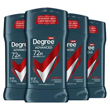 Imagem de Degree Men Desodorante antitranspirante avançado 72H proteção contra suor e odor contínuo afirmação: desodorante masculino com tecnologia MotionSense 76,5 g 4 unidades