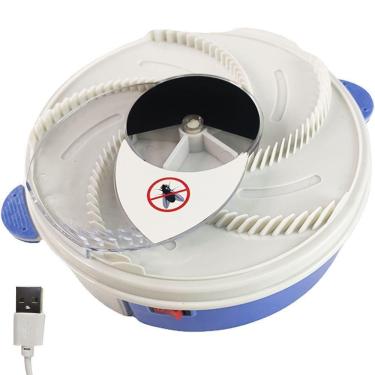 Imagem de Armadilha Mata Moscas Pega Pernilongos Mosquito Prende Insetos Usb Gaiola