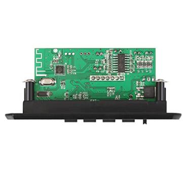 Imagem de MOOKEENONE Placa decodificadora de receptor de áudio Bluetooth 5V-12V para carro, 2 alto-falantes de 3 W, módulo MP3 Player sem perdas