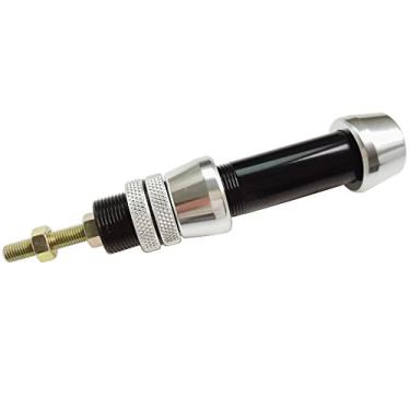 Imagem de AMEYXGS Carretel de pesca com arco e flecha, carretel de liga de alumínio, suporte de assento para arco composto recurvo de carretilha giratória acessório (prata)