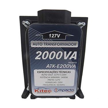 Imagem de Transformador de Voltagem 2000va 1400w 110v para 220v e 220v para 110v