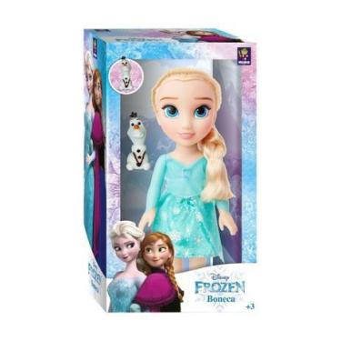 Bonecas Anna e Elsa de Frozen + Brinde Olaf – Lojativa