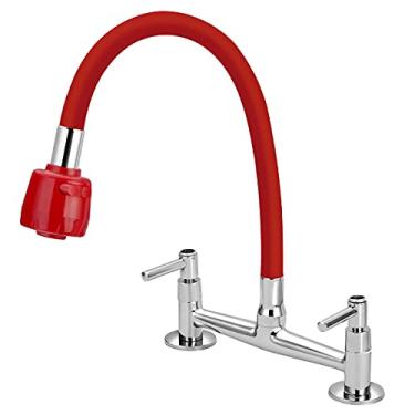 Imagem de Torneira Misturador Cozinha Mesa Gourmet Colorido 1/4v.