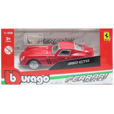 Imagem de Miniatura Em Metal - Ferrari Race & Play - Box - 1/43 - Bburago