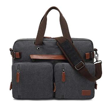 Imagem de Mochilas para Notebooks Mochila Multifuncional Impermeável para Viagens Trabalho Escolar 15.6 Polegadas Tela, Cinza