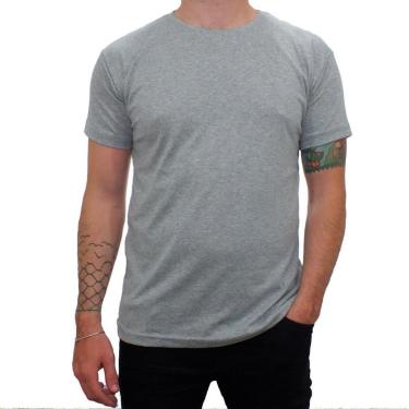 Imagem de Camiseta Masculina Básica Lisa 100% Algodão Fio 30.1-Masculino