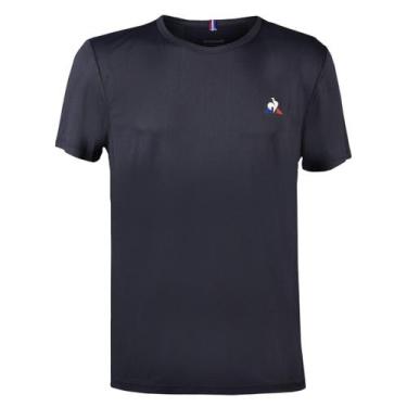 Imagem de Camiseta Tee Ts Training E Dry Preta - Le Coq Sportif