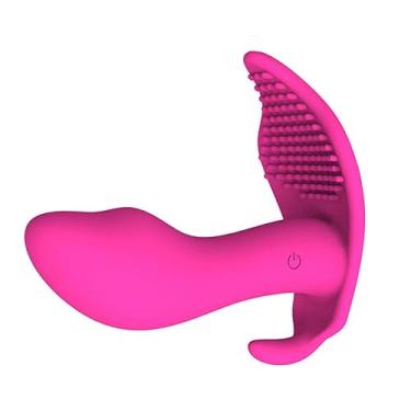 Imagem de Vibrador Feminino 10 Velocidades Com Controle Remoto Masturbador Ponto G e Estimular Clitóris Sexual (Rosa)