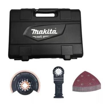 Imagem de Multiferramenta Cortadora Oscilante Makita 110V Kit E Maleta