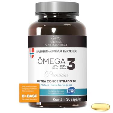 Imagem de Ômega 3 da Noruega Ultra Concentrado Certificado IFOS (90 cápsulas) TG