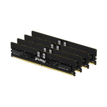 Imagem de Kingston FURY Renegade Pro XMP 128GB 5600MT/s DDR5 ECC Reg CL36 DIMM Desktop Gaming Memory Kit de 4 - KF556R36RBK4-128