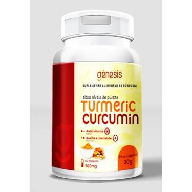 Imagem de Curcuma longa, TURMERIC CURCUMIN - em capsulas (Genesis Farmaceutica) (1)