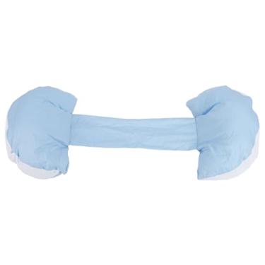 Imagem de Travesseiros para gravidez, algodão macio, travesseiro de apoio à maternidade, elástico, ergonômico, travesseiro para gravidez, travesseiro multiuso para gravidez, travesseiro de gravidez em formato