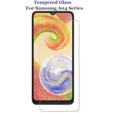 Imagem de For Samsung Galaxy A04 A04s A04e Clear Tempered Glass 9H Premium Screen Protector Explosion-Proof Film Toughened Guard (3 Packs,A04s)
