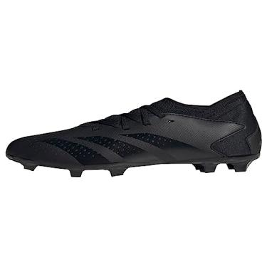 Imagem de adidas Precisão unissex. 3 chuteiras de futebol firmes, Preto/Preto/Branco, 2 Little Kid
