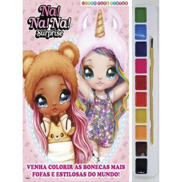 Imagem de Na! Na! Na! Surprise Livro Para Pintar Com Aquarela