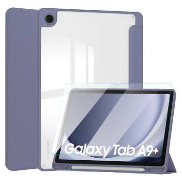 Imagem de Capa Case Com Slot + Vidro Para Tablet Samsung A9+ 11 X210