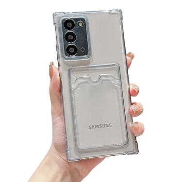 Imagem de Tuokiou Capa de celular compatível com Samsung Galaxy Note 20, capa carteira macia à prova de choque para Galaxy Note 20 de 6,7 polegadas (preto)