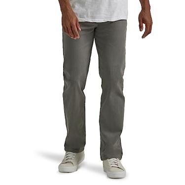 Imagem de Wrangler Authentics Calça jeans masculina clássica com 5 bolsos e modelagem regular, Gárgula, 28W / 32L
