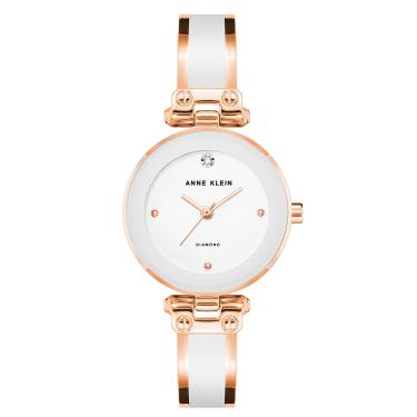 Imagem de Relógio feminino Anne Klein, com diamante verdadeiro