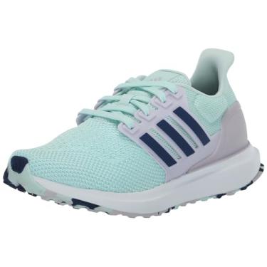 Imagem de adidas Tênis infantil unissex Ultrabounce DNA, Halo Ment/Azul escuro/Silver Dawn, 6.5 Big Kid