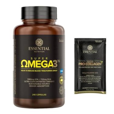Imagem de Super Ômega 3 TG Essential Nutrition - 240 Cápsulas gel + amostra