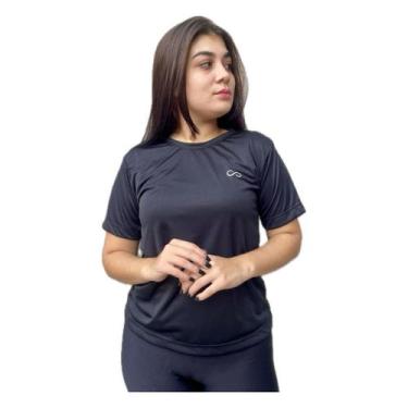 Imagem de Blusa Feminina Esportiva Proteção Uv Dry Fit Academia - Viaello