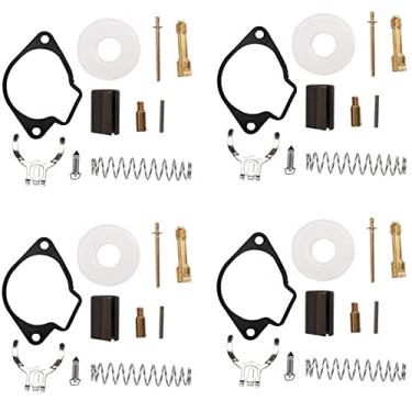 Imagem de Kit de reparo de carburador Peças de sistema de combustível para 2 tempos 43CC 47CC 49CC Mini Moto Pocket Bike Motorcycle Carburador Peças de reconstrução (4SET)