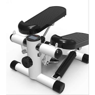 Imagem de Stepper, mini toner aeróbico para pernas, treino de tonificação, baixo impacto, display de máquina de ginástica, mostra calorias queimadas, tempo de treino, máquina de passos de exercício, t