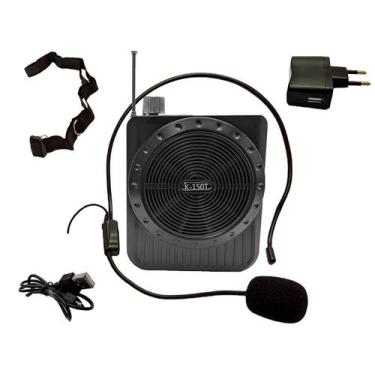 Imagem de Megafone Amplificador Voz Microfone K150T Professor Radio - Inova