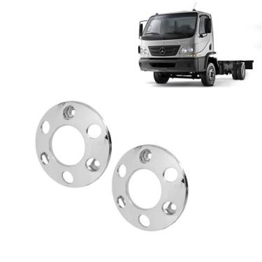 Imagem de Calota Protetor de Roda 6 Furos p MB Accelo Dianteira - 2 Un - Fabbof