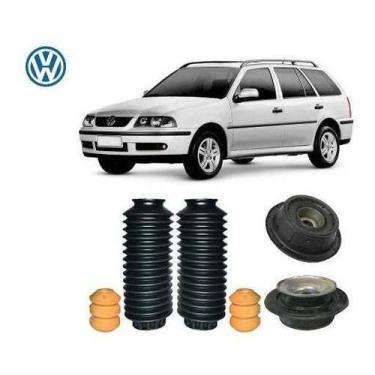 Imagem de Par Kit Coxim Batente Coifa Volkswagen Parati 1995 1996 - Auto Flex