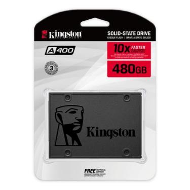 Imagem de HD SSD Kingston 480gb A400 Sata3 2,5 7mm - Sa400s37/480g