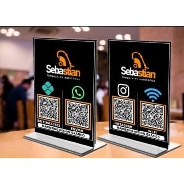 Imagem de Placa pix QR code - Made canecas