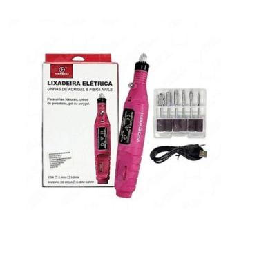Imagem de Lixadeira Lixa Eletrica Portatil p/ Unhas (KAP-052)