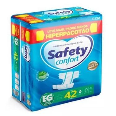 Imagem de Fralda geriátrica safety confort eg c/42 unidades 90+ kg