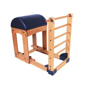Imagem de Aparelho De Pilates Ladder Barrel Classic Arktus (Estofado é Vendido S