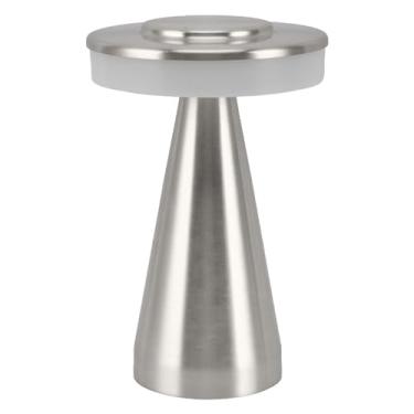 Imagem de Lâmpada de Mesa LED Com Bateria Recarregável 1800mAh, Luz de Mesa Portátil Com Controle de Toque Regulável e 3 Temperaturas de Cor para Quarto, Estudo, Acampamento, Caminhada