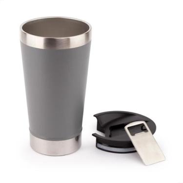 Imagem de Copo Térmico Tampa E Abridor Parede Dupla Inox a Vácuo 510ml - MORI, C