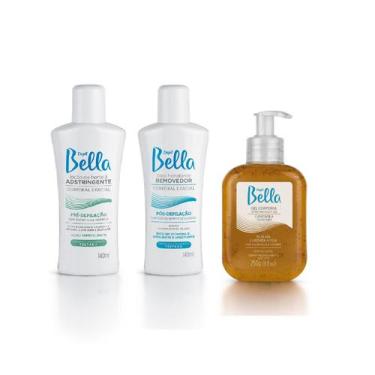 Imagem de Kit 3 Loção Adstringente + Oleo + Gel - Depil Bella