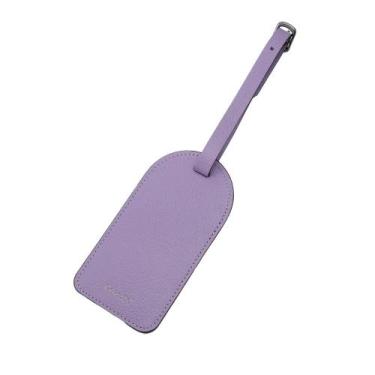 Imagem de Tag de Identificação para Mala de Viagem Couro Couro50, Violeta